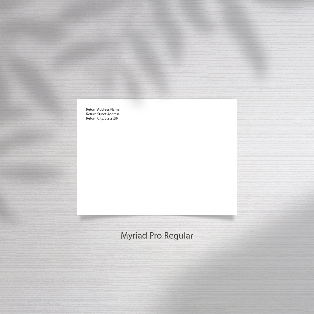 Professional Envelope Addressing