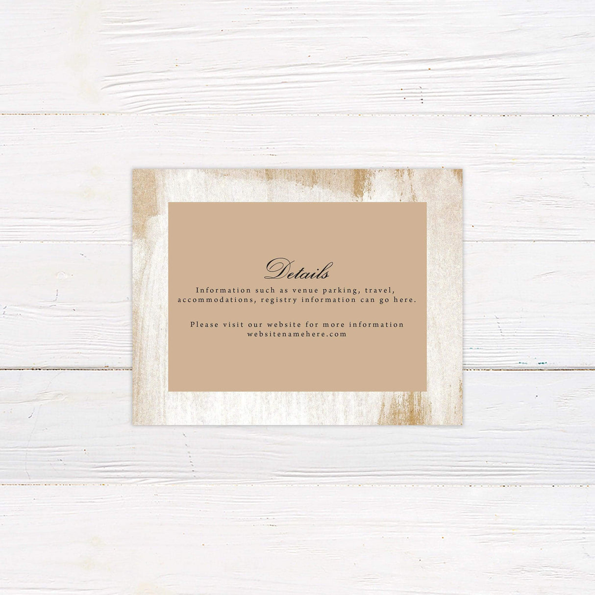 Etched Sand Details Cards - goprintplus