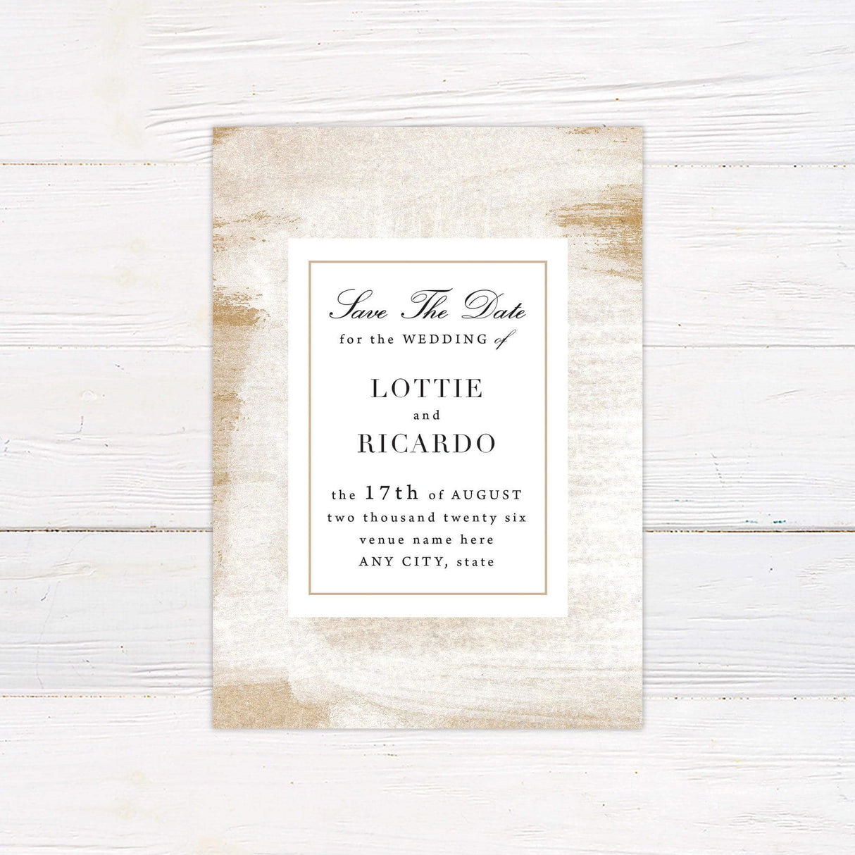 Etched Sand Invitations - goprintplus