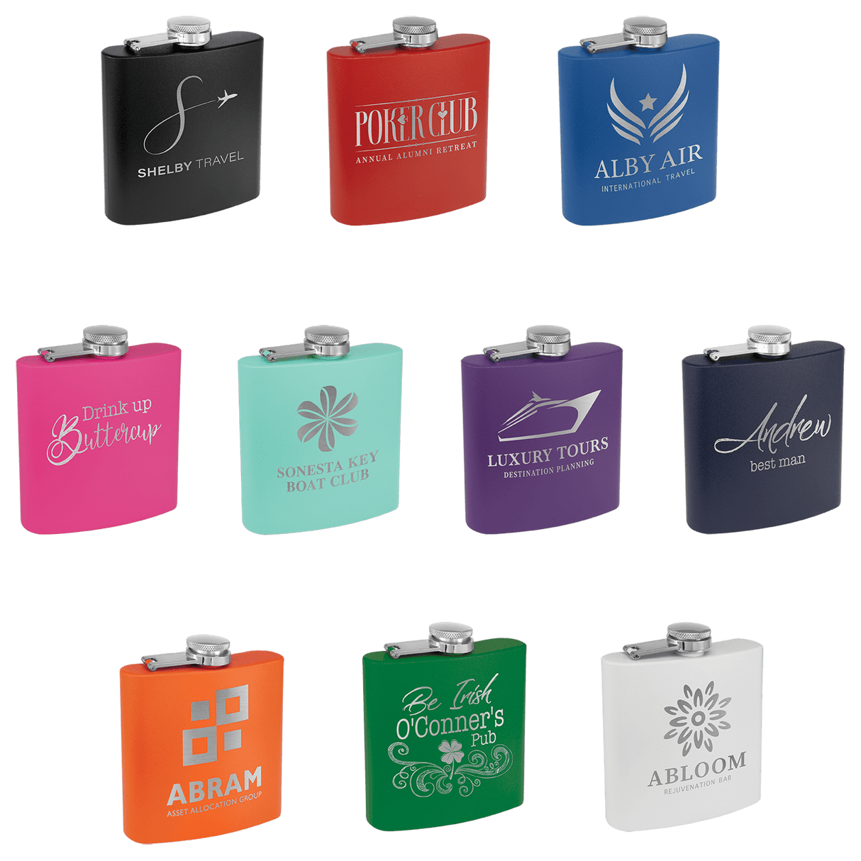 - Customizable Engravable Flasks and Gift Sets -
