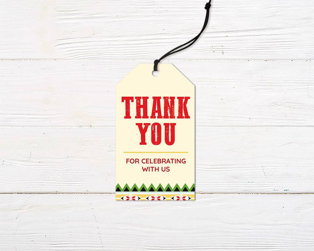 First Fiesta Favor Tag - goprintplus