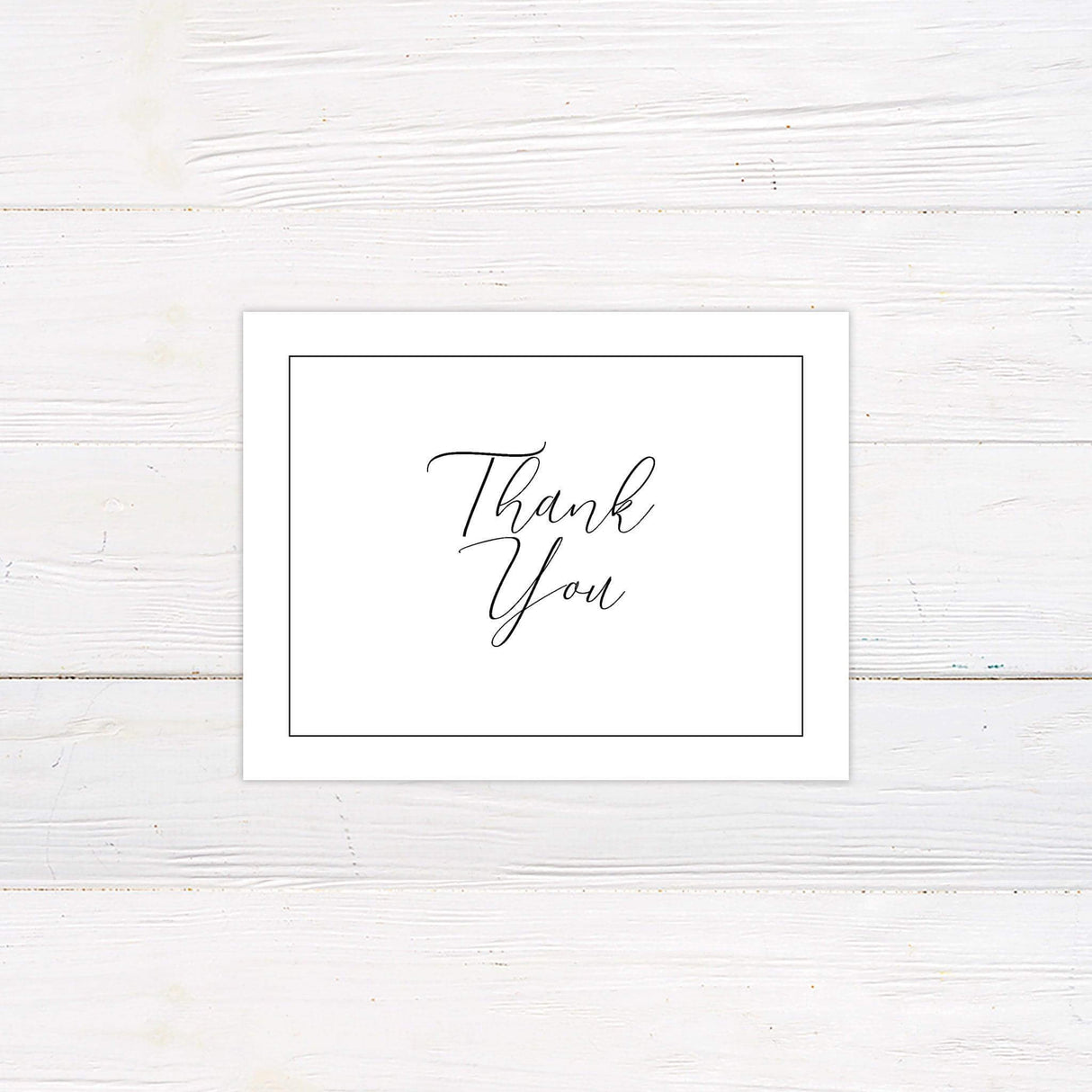 Formal Wreath Thank You Card - goprintplus