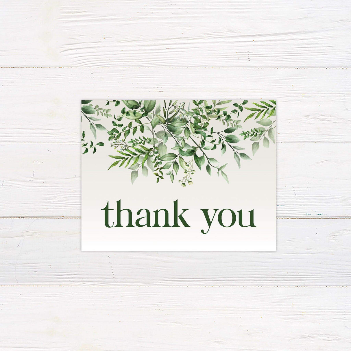 Green Monogram Invitations - goprintplus