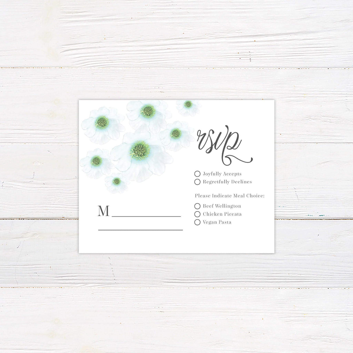 Green Whisper Invitations - goprintplus