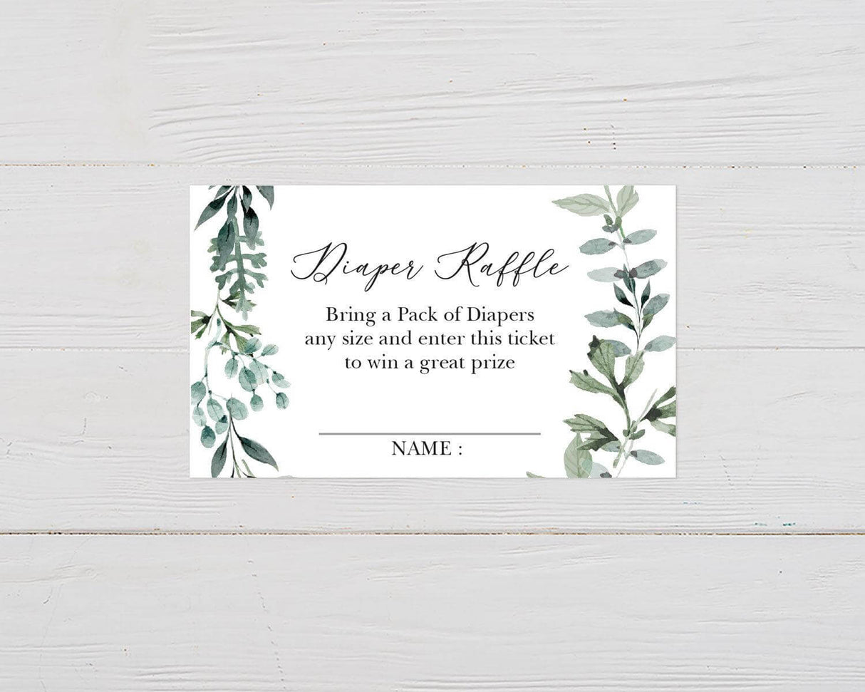 Greenery Wreath Shower - goprintplus