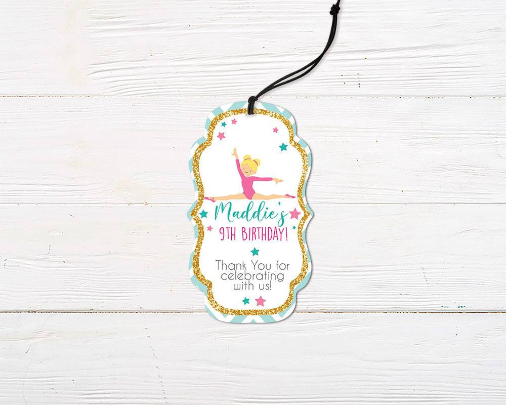Gymnastics Birthday Invitation - goprintplus