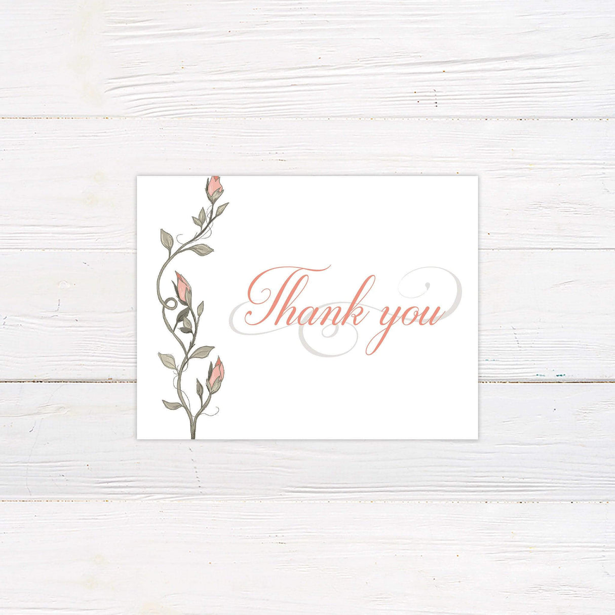 Happily Ever After Thank You Card - goprintplus