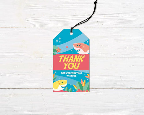 Happy Sharks Birthday Invitation - goprintplus