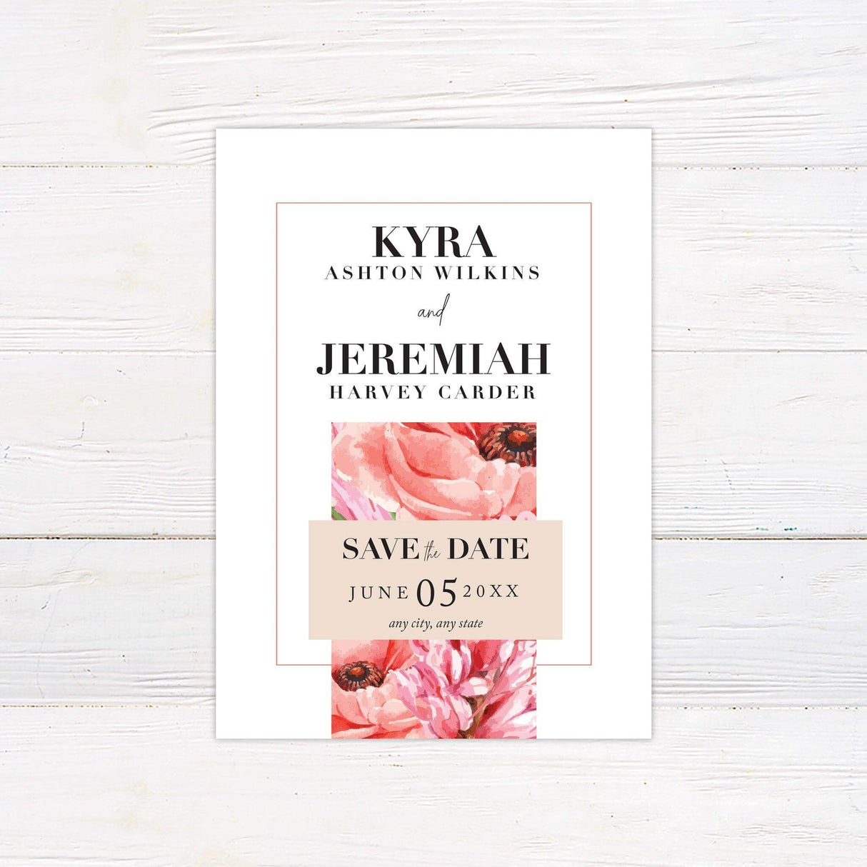 Hot Pink Harvest Invitations - goprintplus