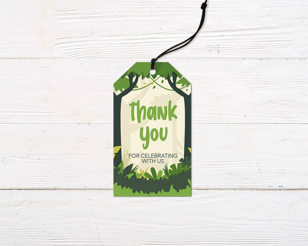 Jungle Favor Tag - goprintplus