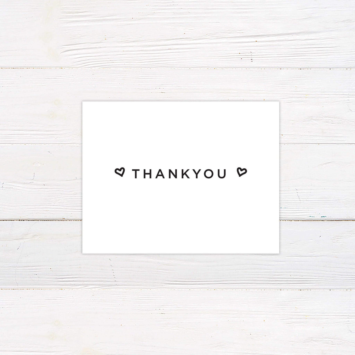 Just Love Thank You Card - goprintplus