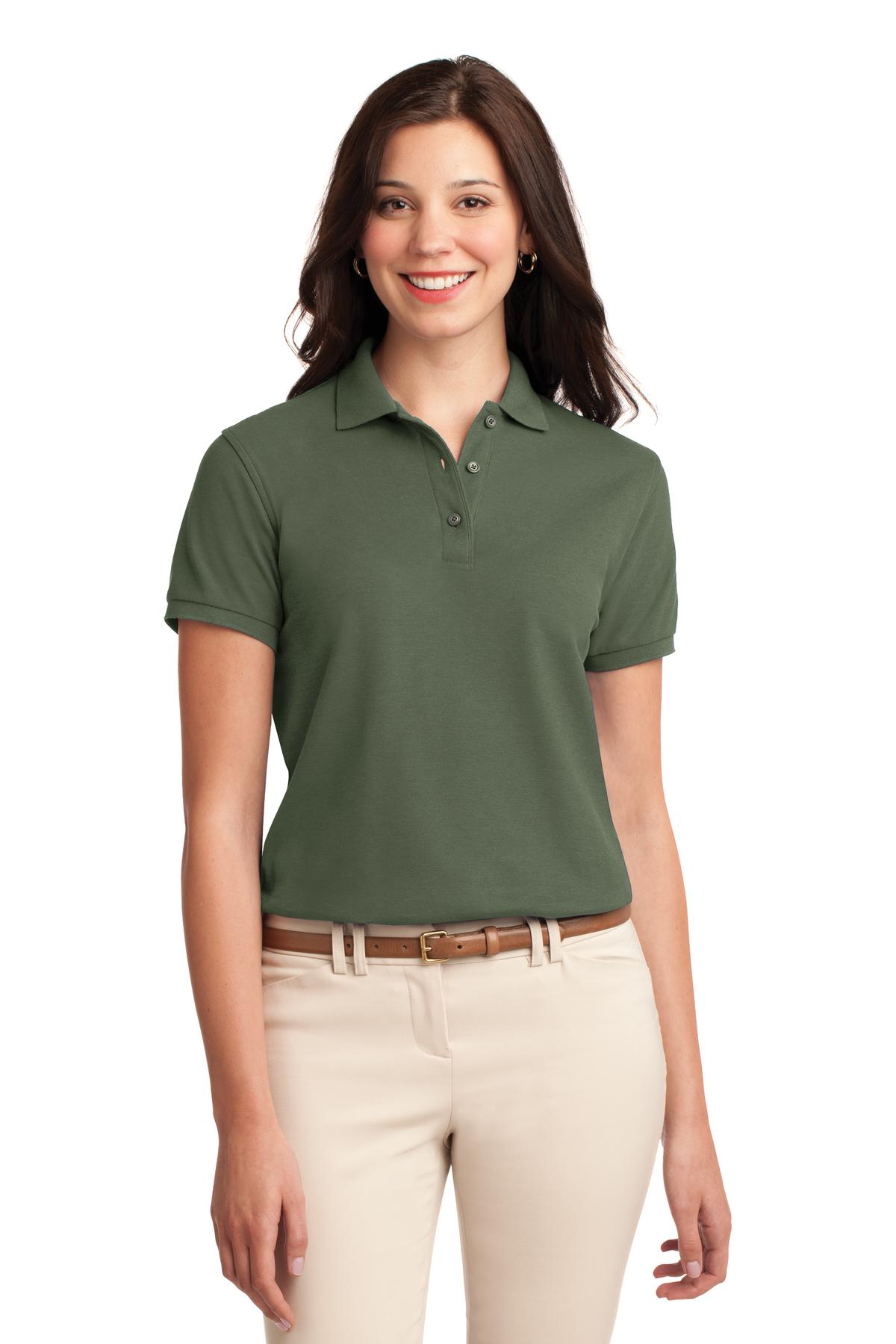 - Port Authority ® Women's Silk Touch™ Polo. L500 -