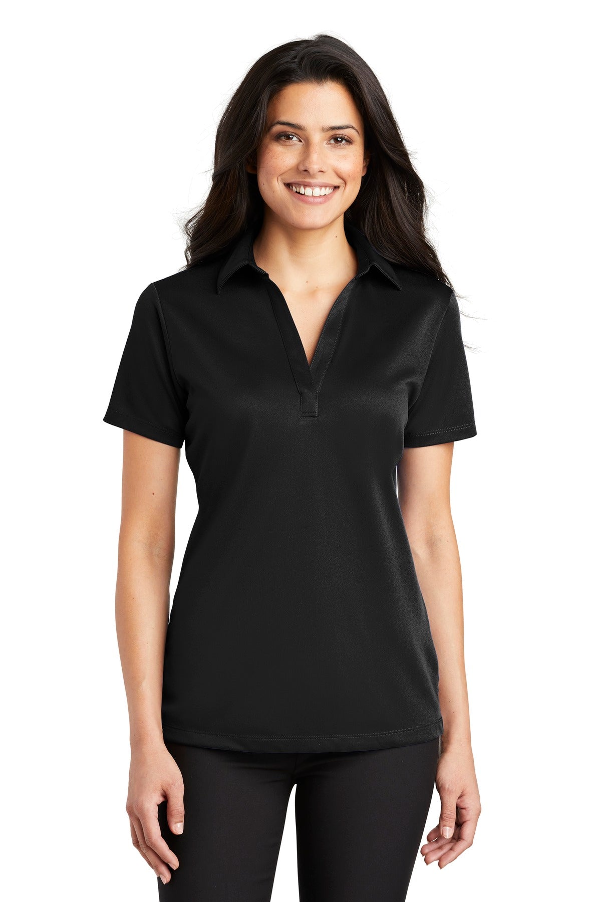 - Port Authority ® Women's Silk Touch™ Performance Polo. L540 -
