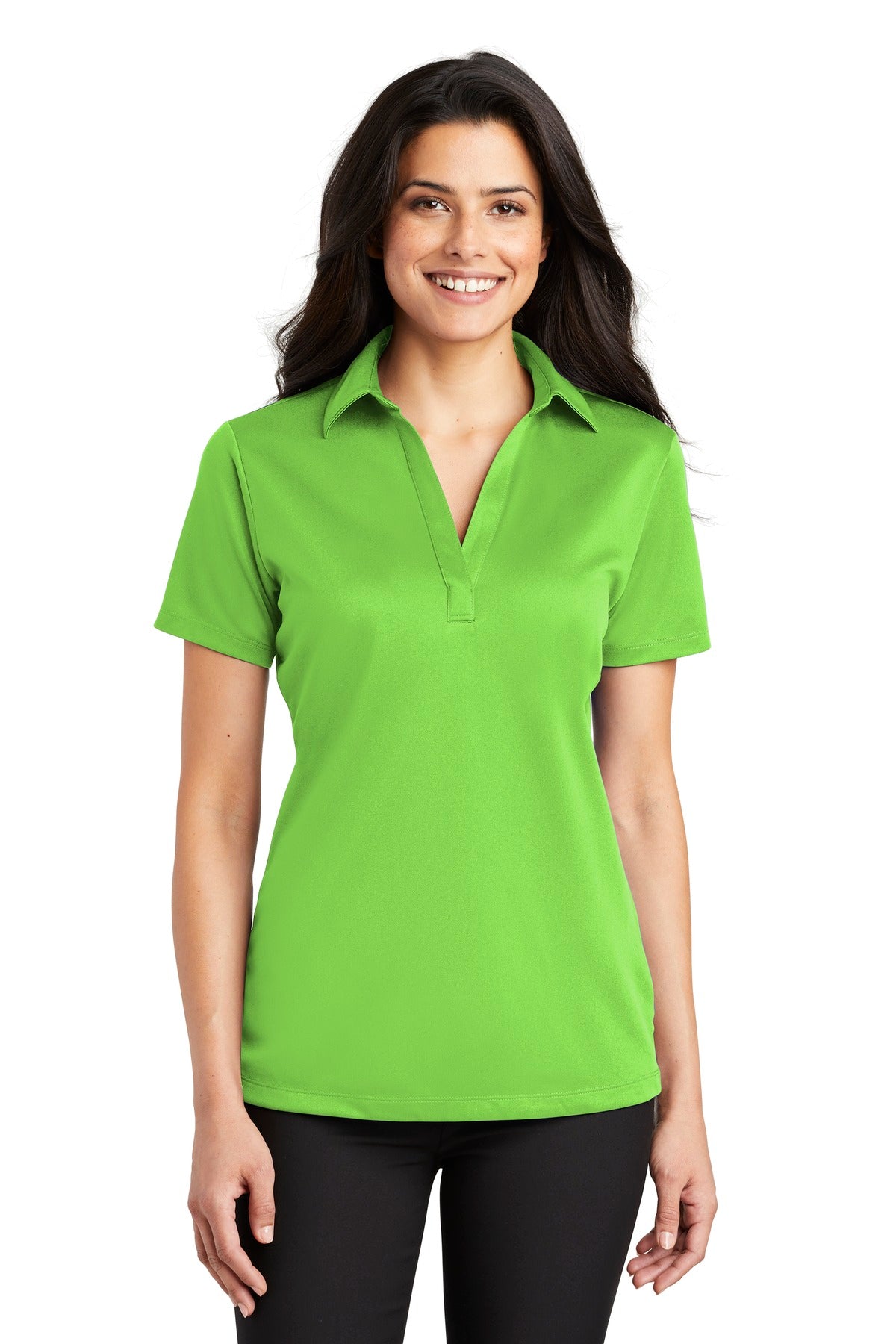 - Port Authority ® Women's Silk Touch™ Performance Polo. L540 -