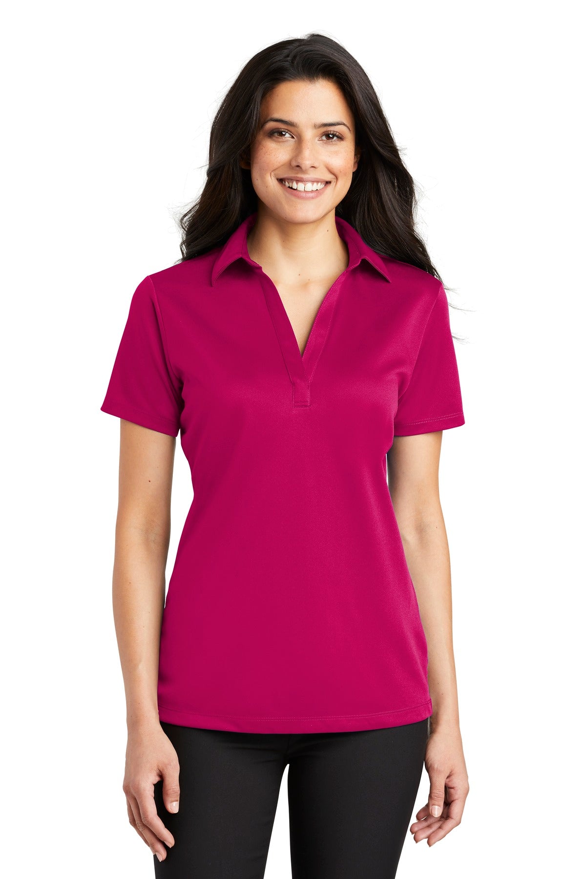 - Port Authority ® Women's Silk Touch™ Performance Polo. L540 -