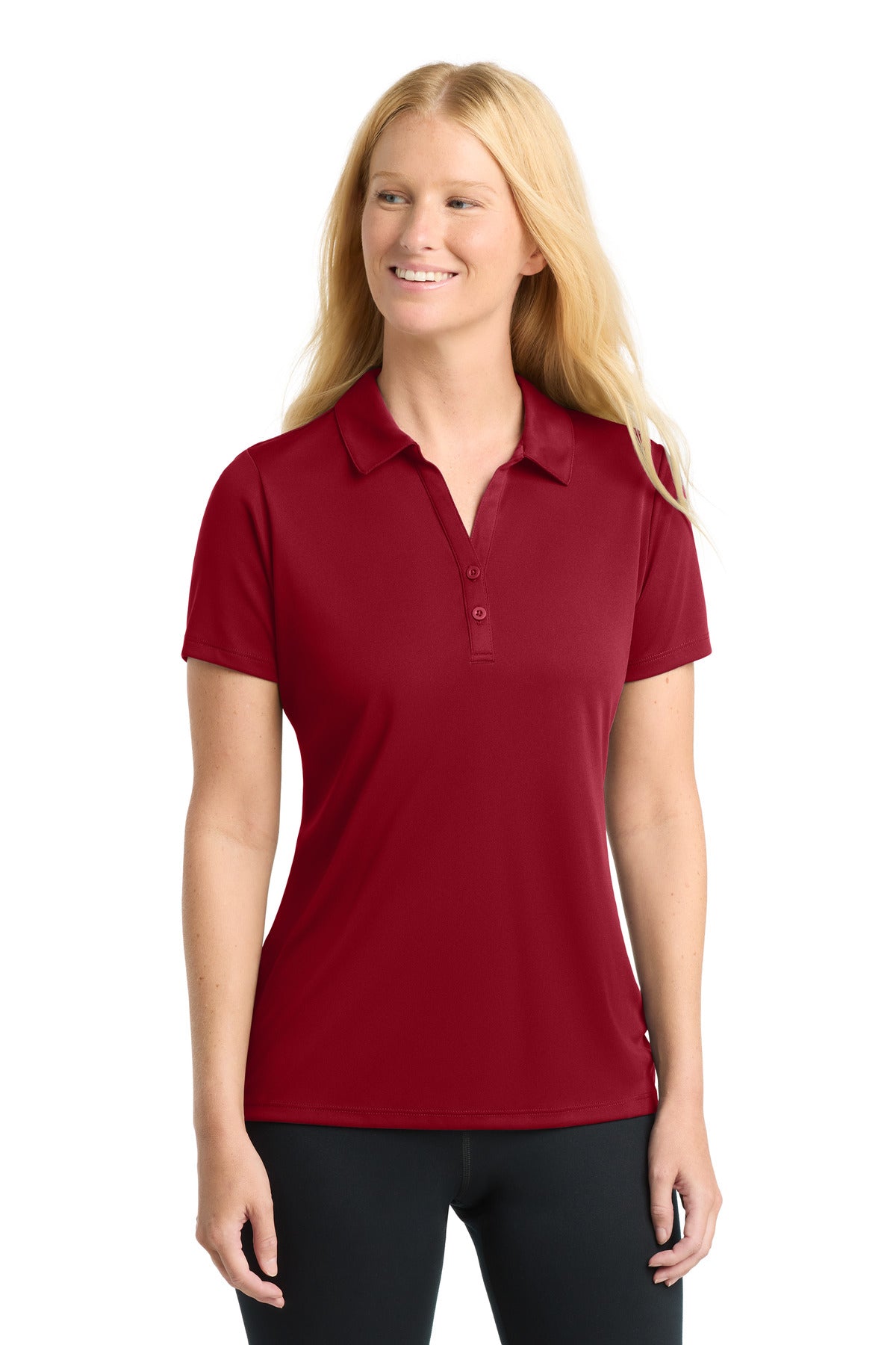 - Sport-Tek ® Women's PosiCharge ® Competitor ™ Polo. LST550 -