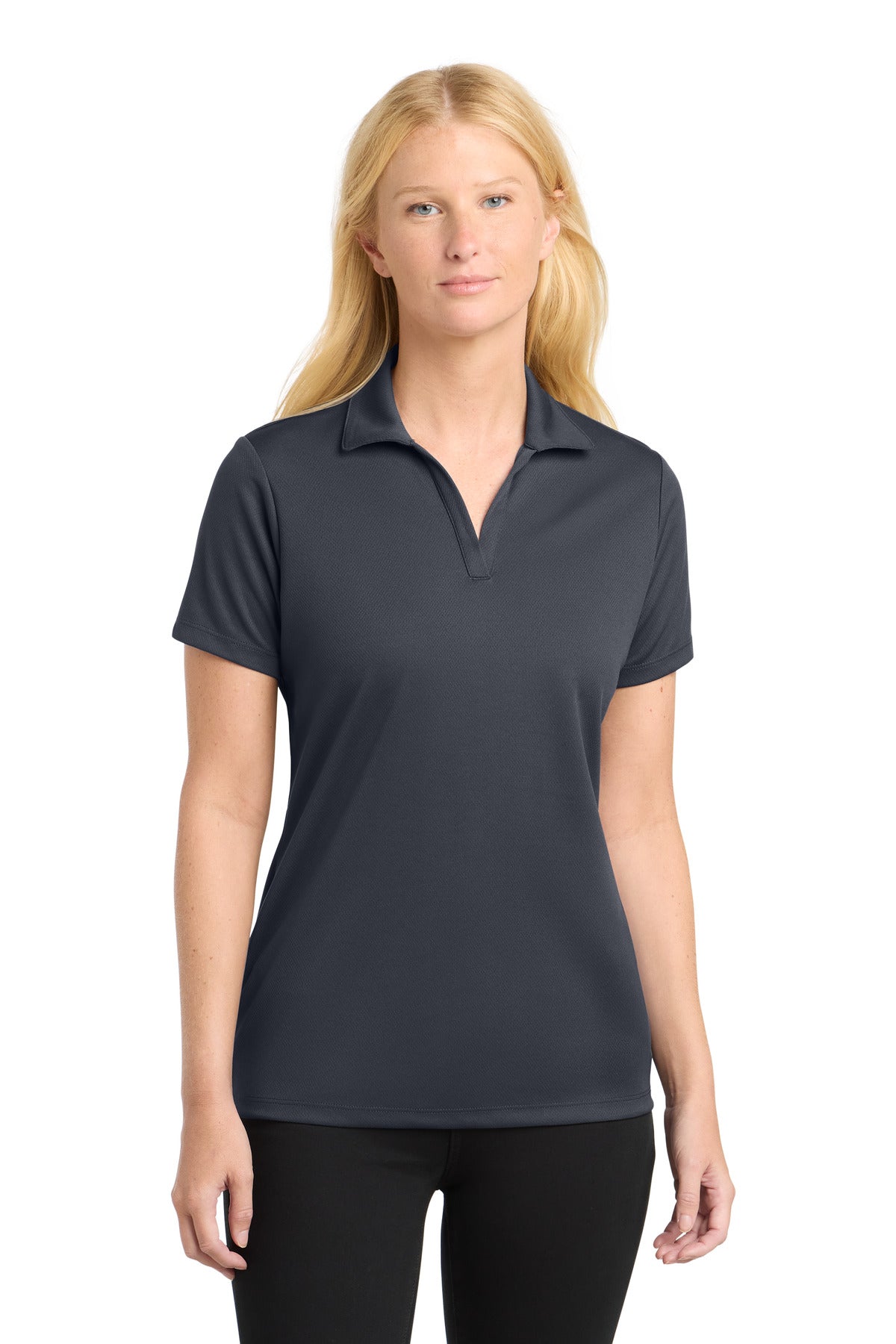 - Sport-Tek ® Women's PosiCharge ® RacerMesh ® Polo. LST640 -