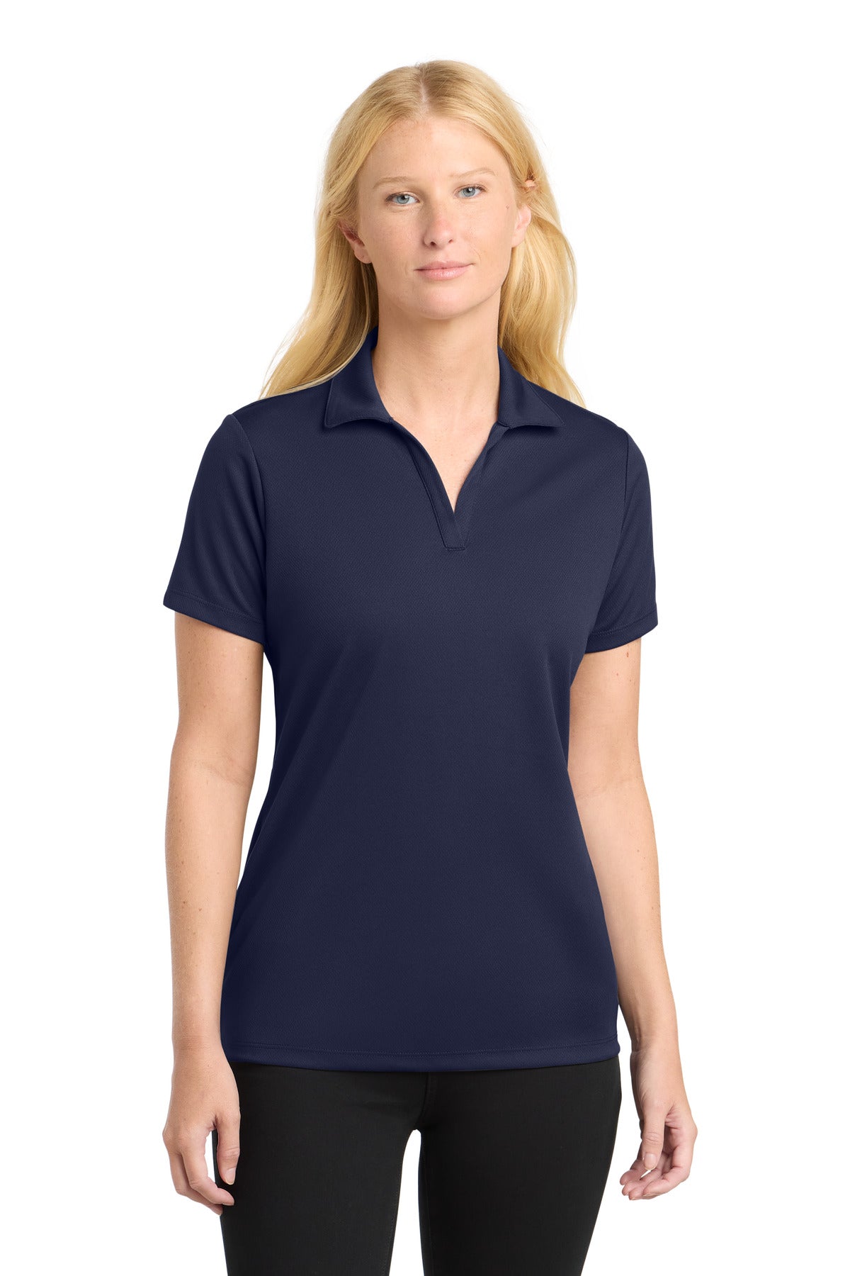 - Sport-Tek ® Women's PosiCharge ® RacerMesh ® Polo. LST640 -