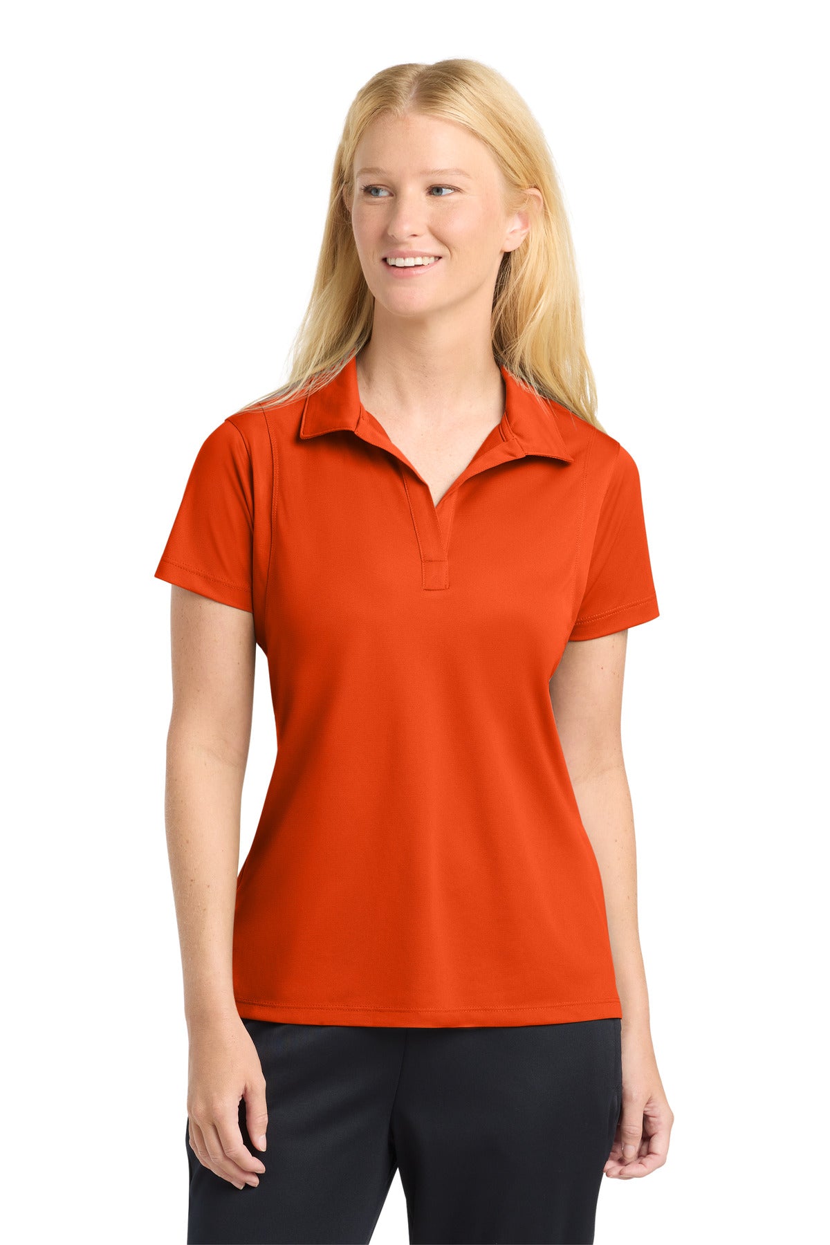 - Sport-Tek ® Women's Micropique Sport-Wick ® Polo. LST650 -