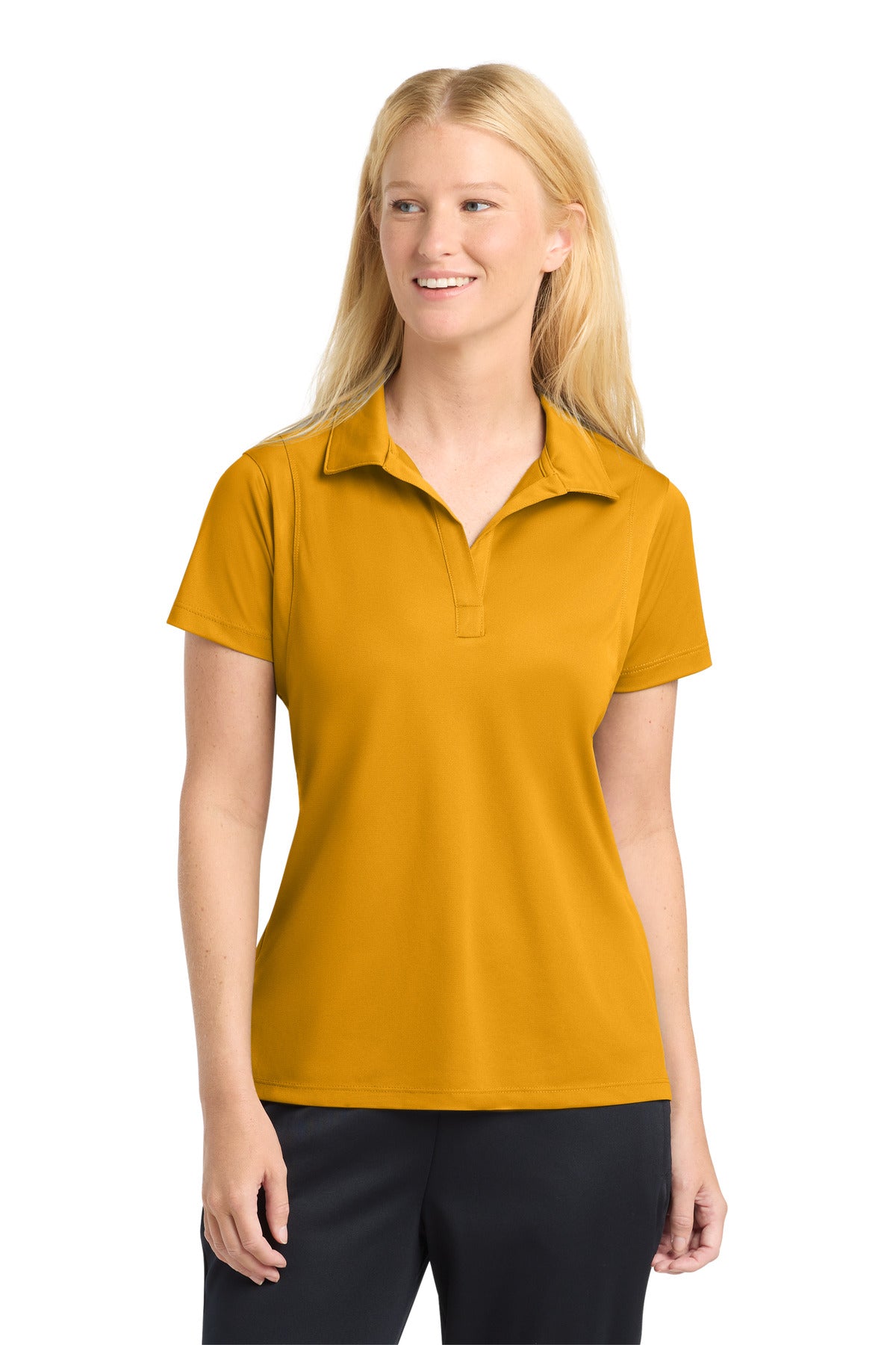 - Sport-Tek ® Women's Micropique Sport-Wick ® Polo. LST650 -