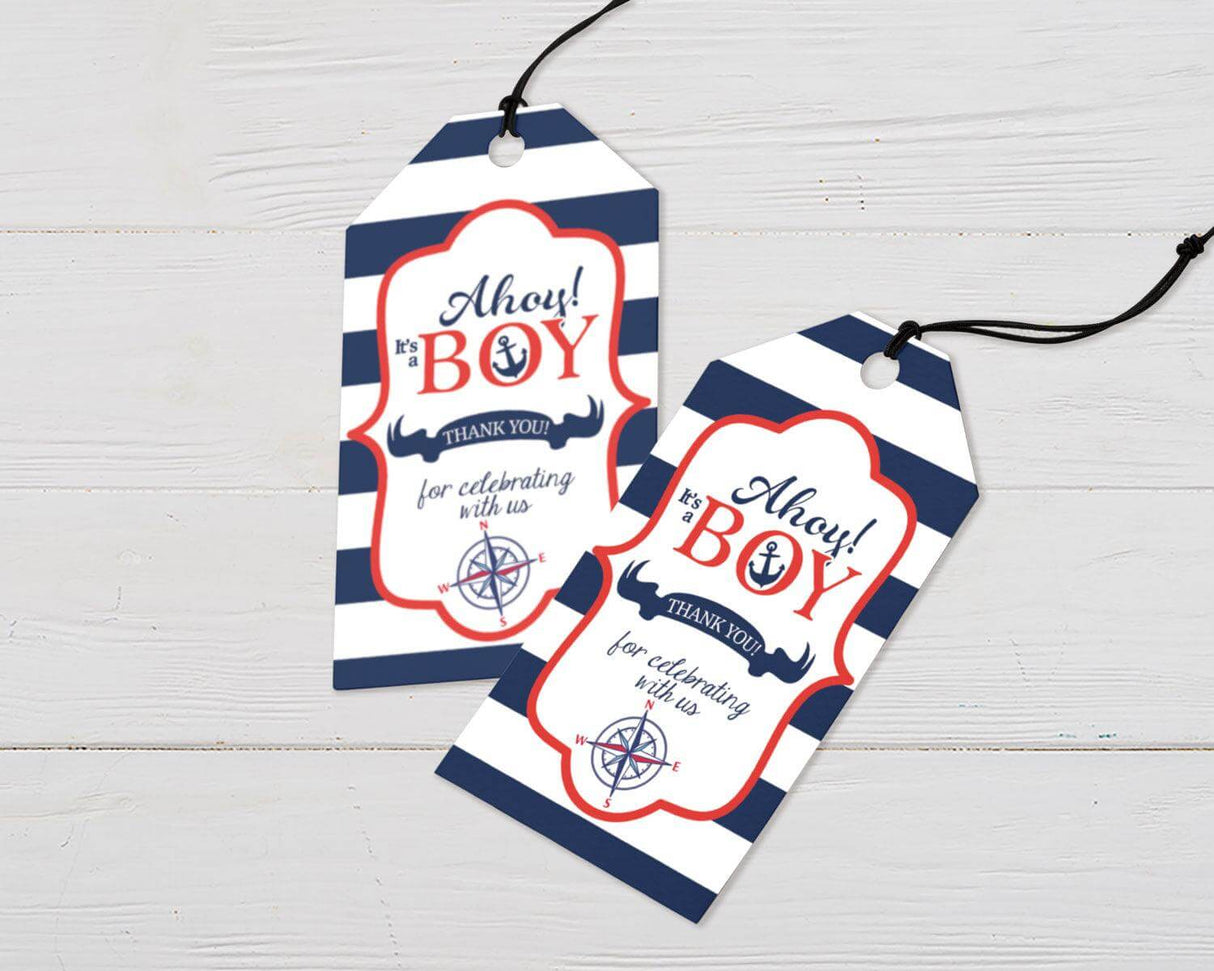 Nautical Boy Shower - goprintplus