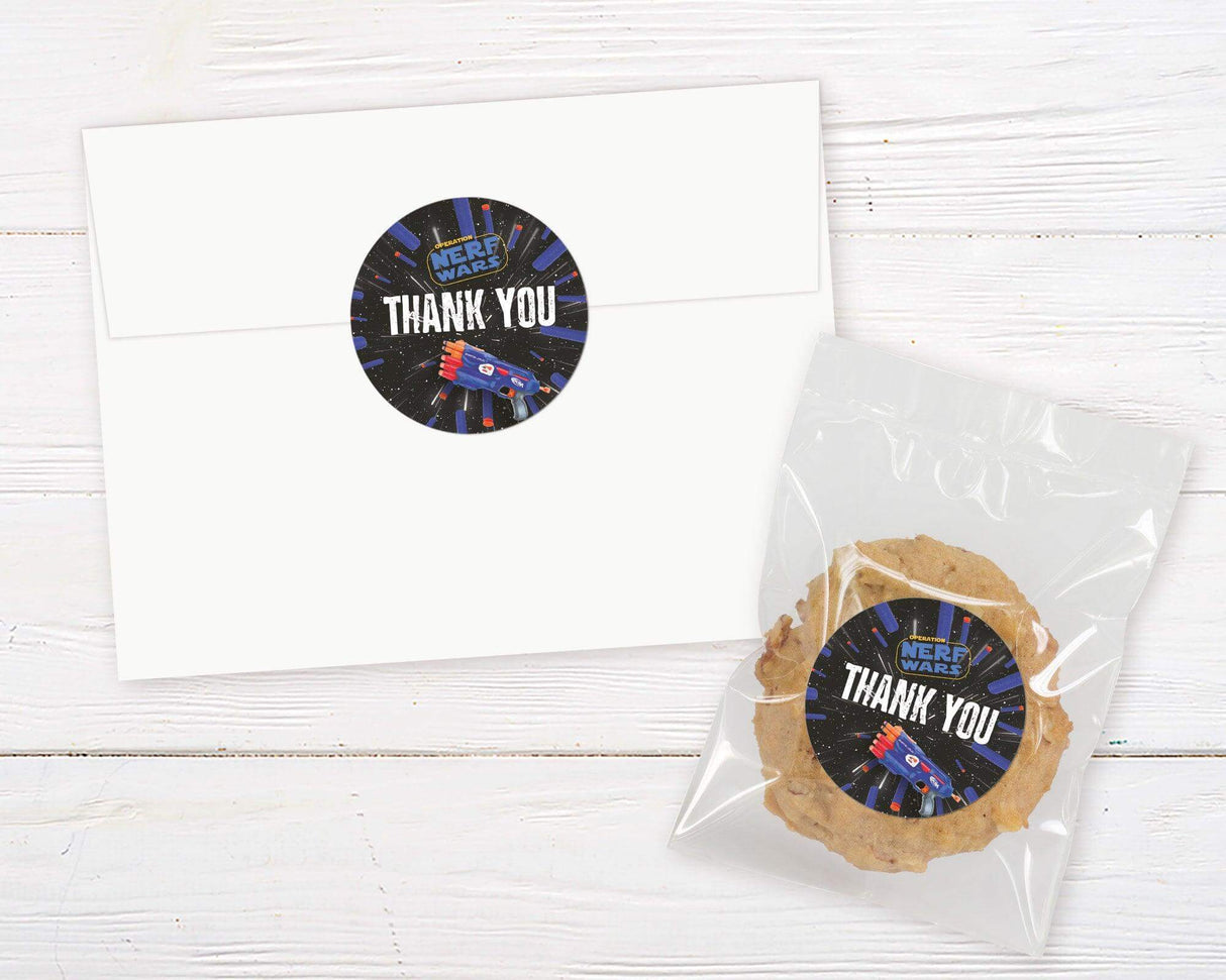 Nerf Wars Sticker - goprintplus