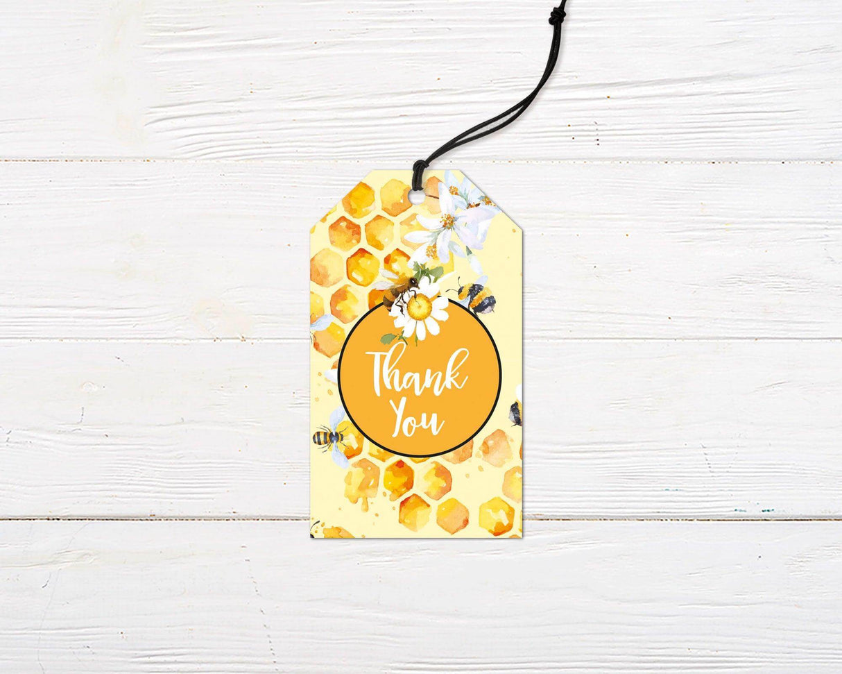 Our Little Honey Favor Tag - goprintplus
