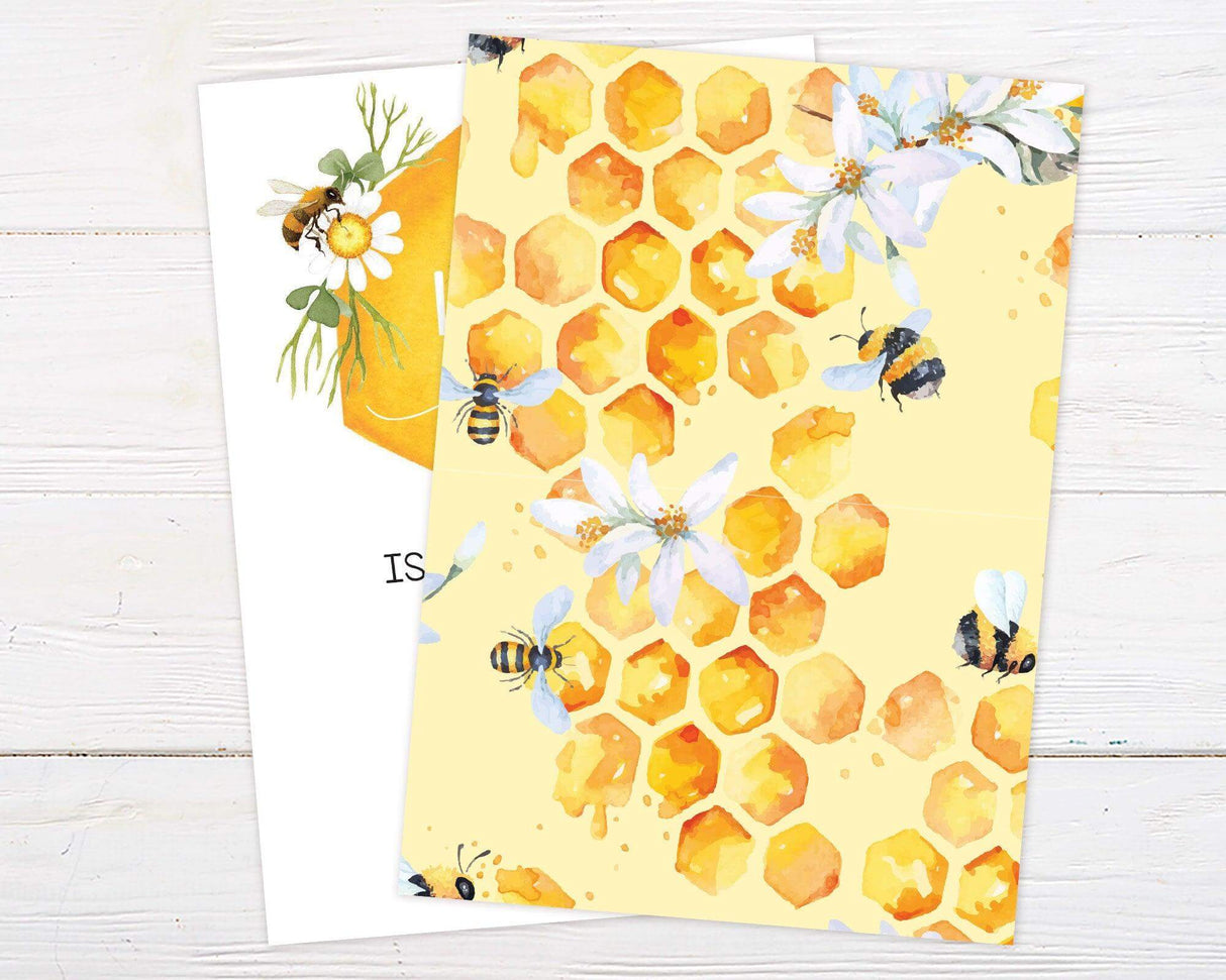 Our Little Honey Invitation - goprintplus
