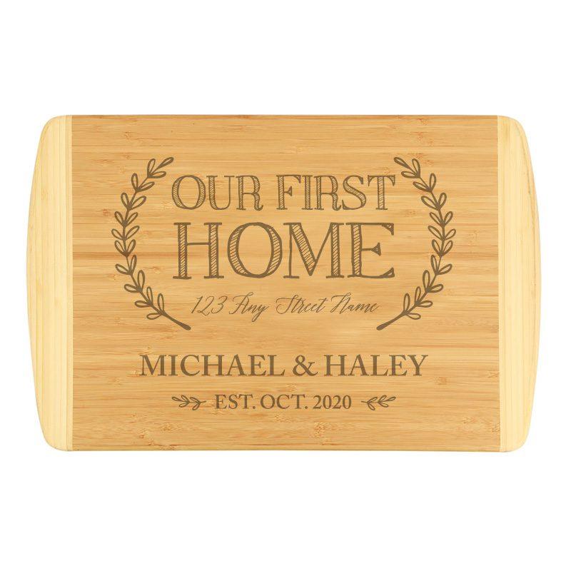 Bamboo 2-Tone Cutting Board - goprintplus