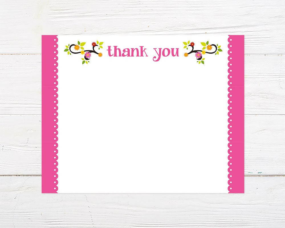 Owl Birthday Thank You Card – Go Print Plus
