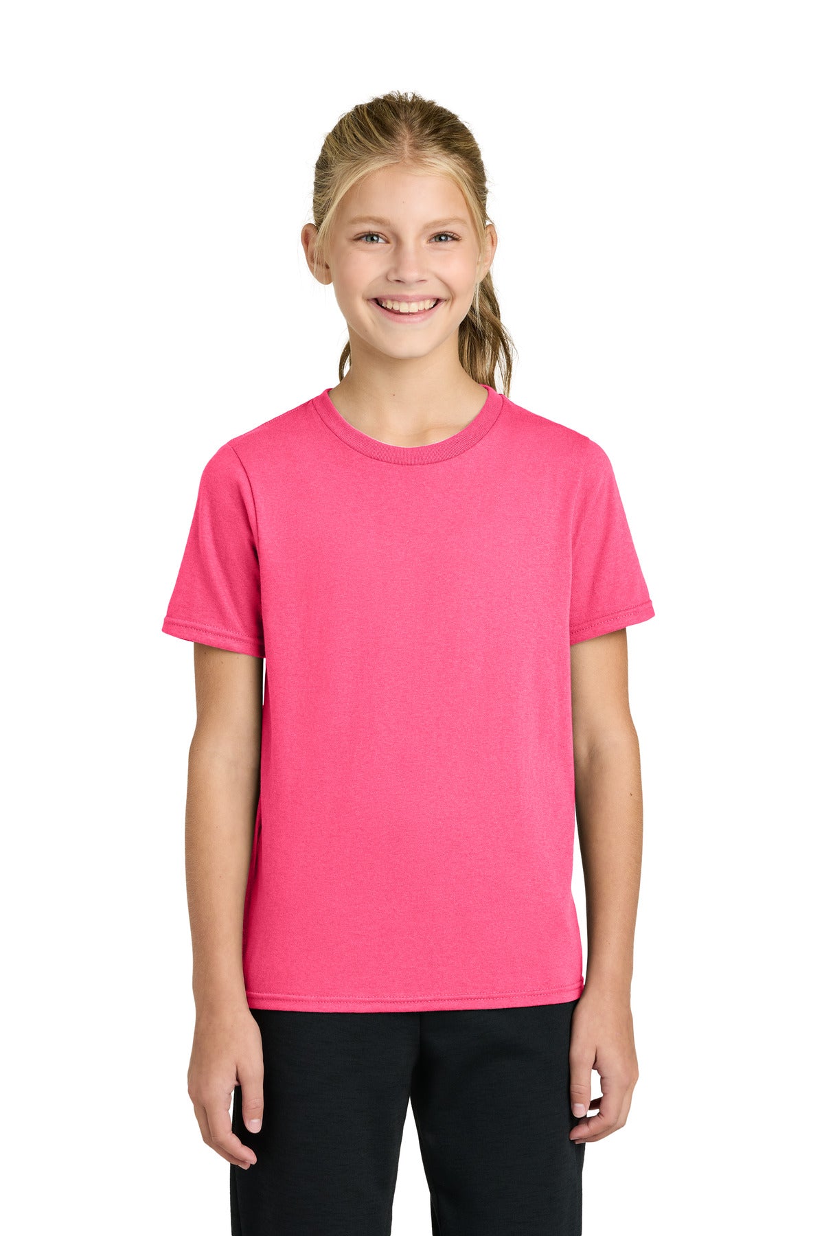 - Port & Co ® Youth Easy Cotton Tee PC43Y -
