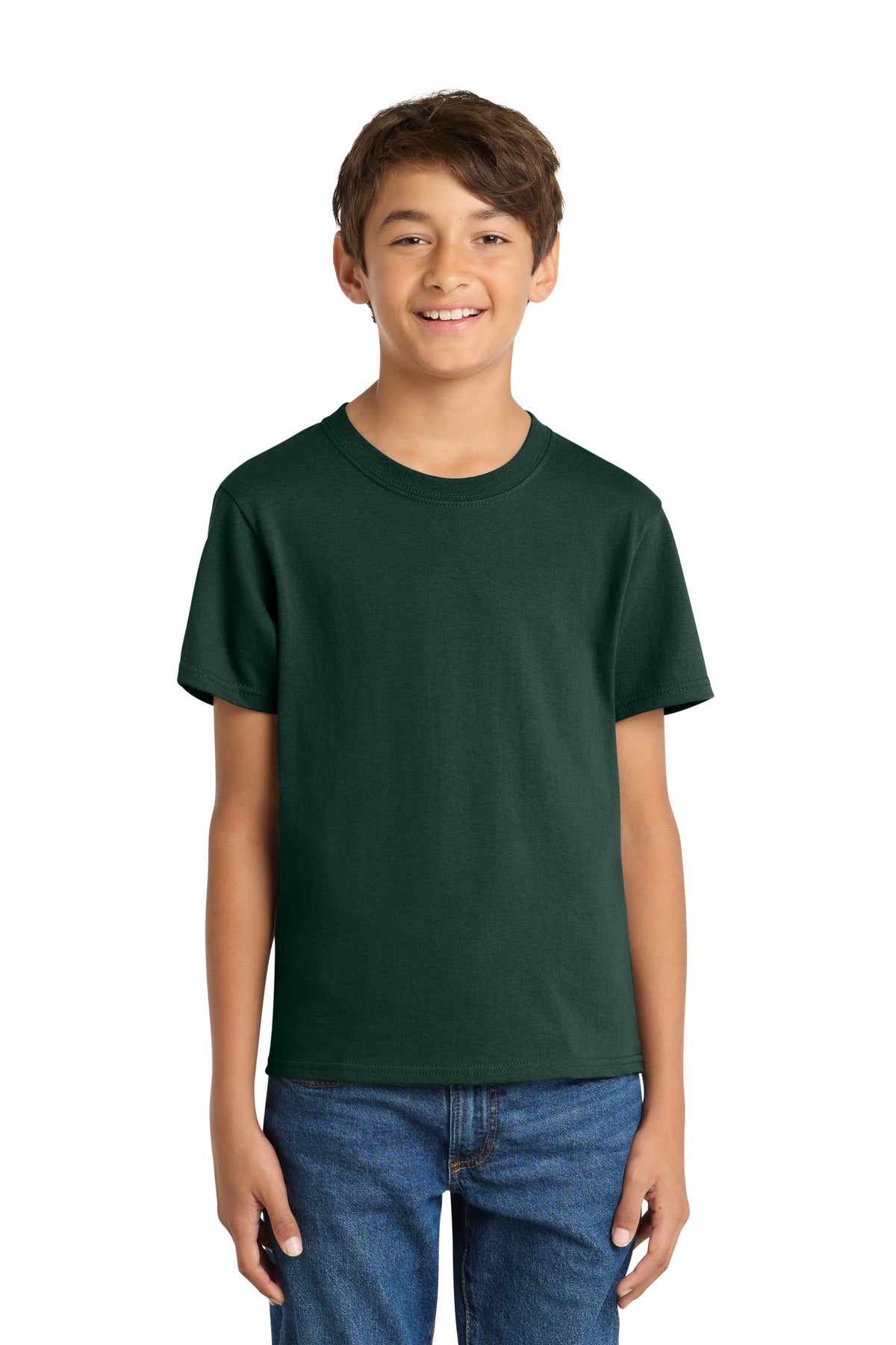 - Port & Co ® Youth Core Cotton Tee. PC54Y -