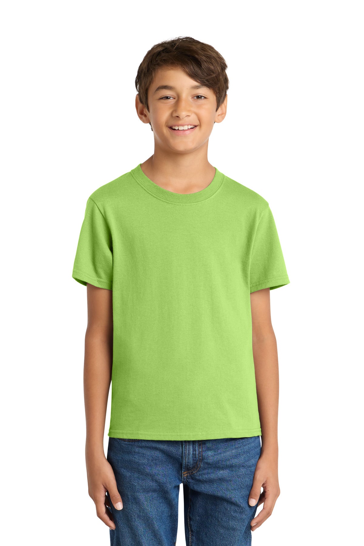 - Port & Co ® Youth Core Cotton Tee. PC54Y -