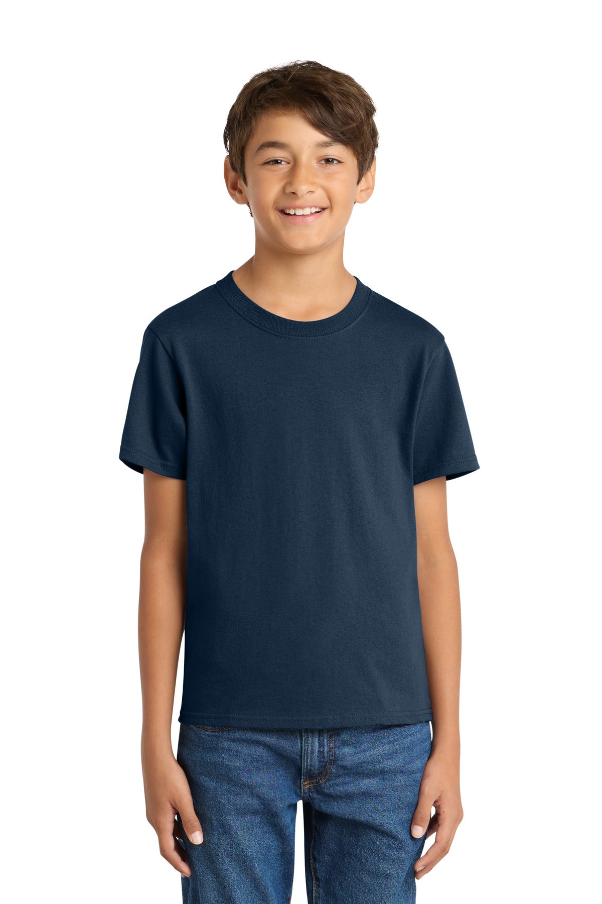 - Port & Co ® Youth Core Cotton Tee. PC54Y -