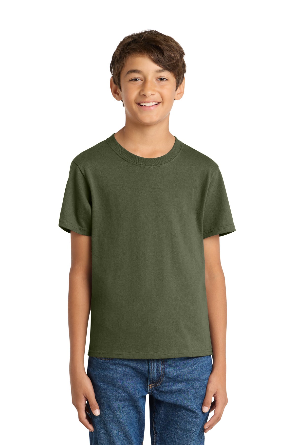 - Port & Co ® Youth Core Cotton Tee. PC54Y -