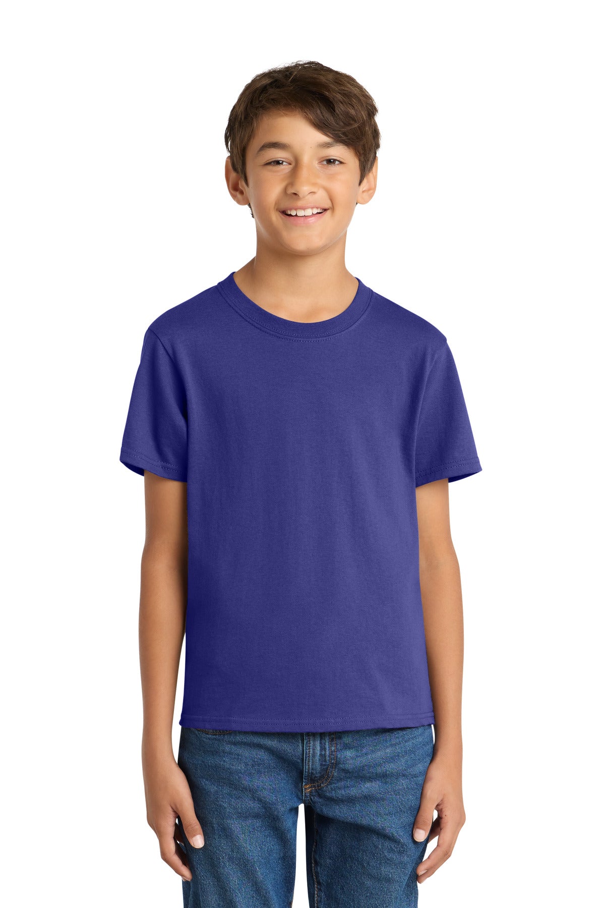 - Port & Co ® Youth Core Cotton Tee. PC54Y -