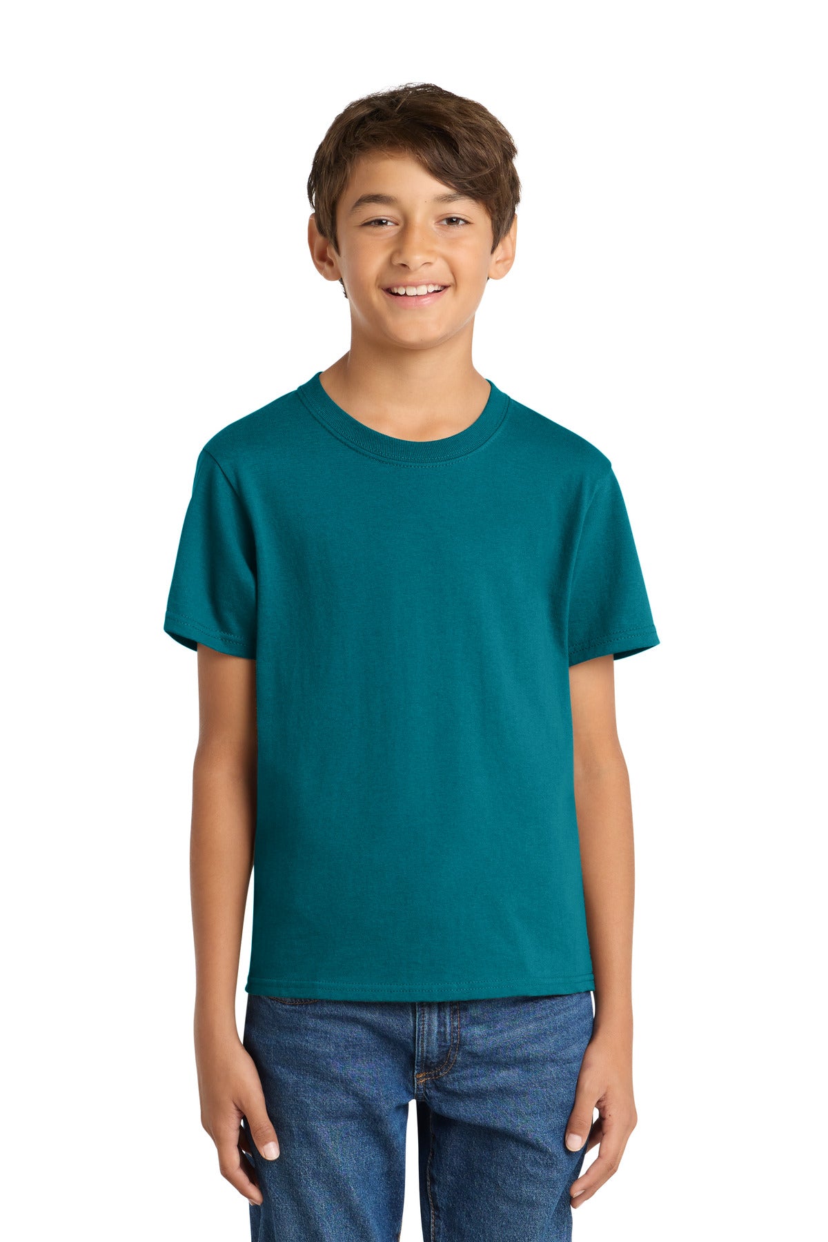 - Port & Co ® Youth Core Cotton Tee. PC54Y -