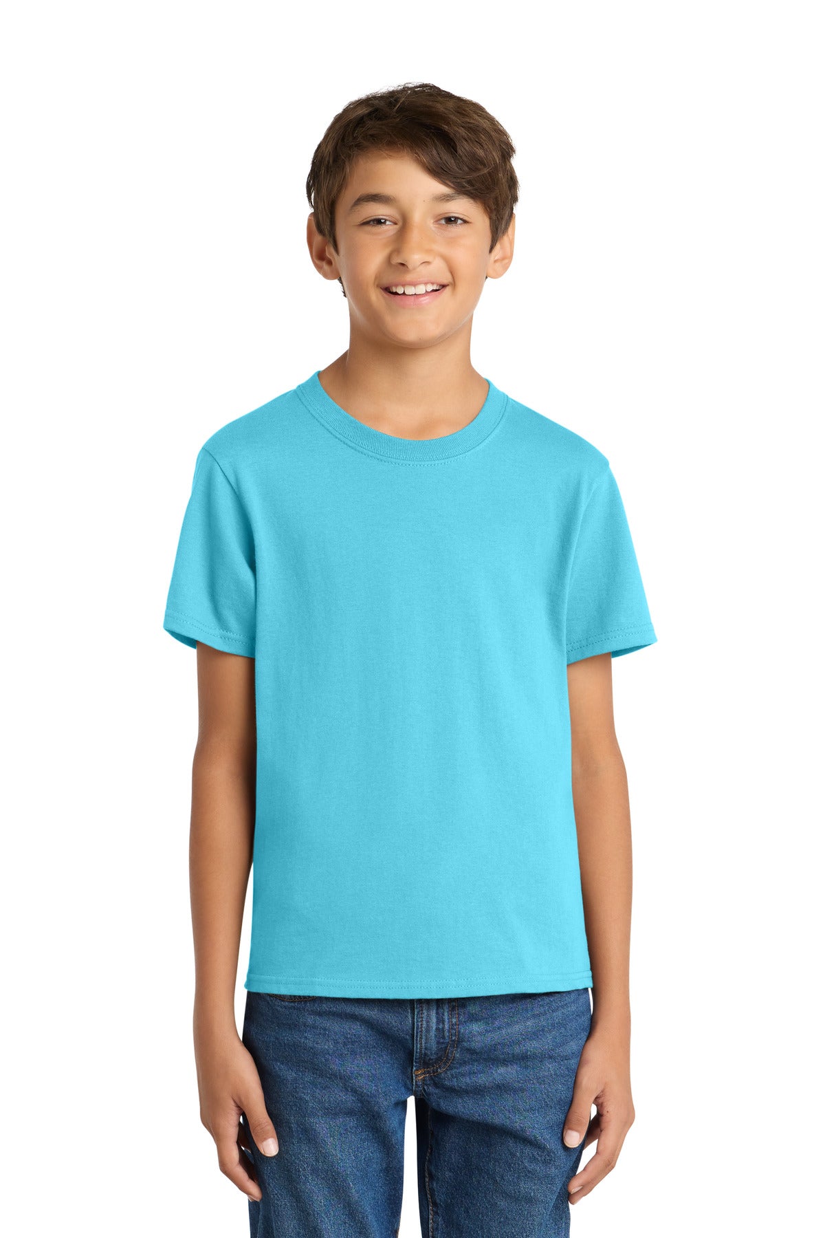 - Port & Co ® Youth Core Cotton Tee. PC54Y -
