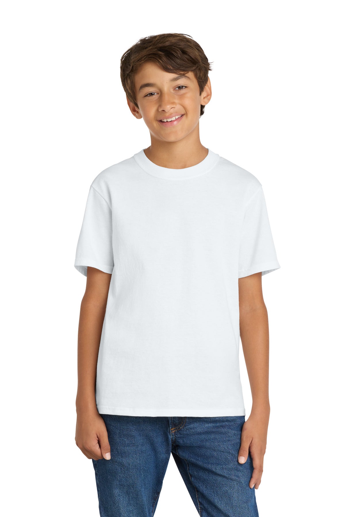 - Port & Co ® Youth Core Cotton Tee. PC54Y -