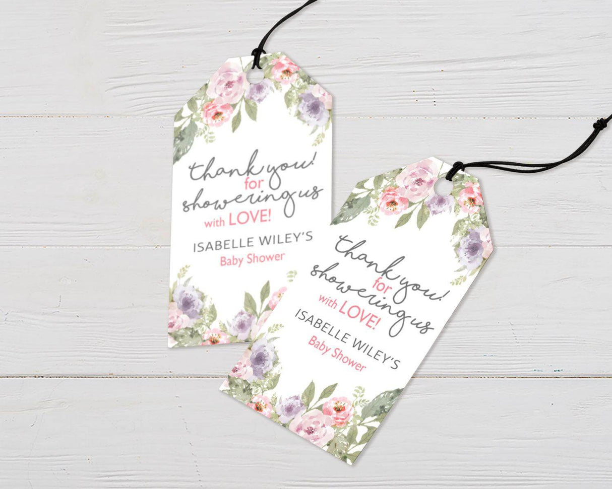 Pastel Floral Arch Shower - goprintplus