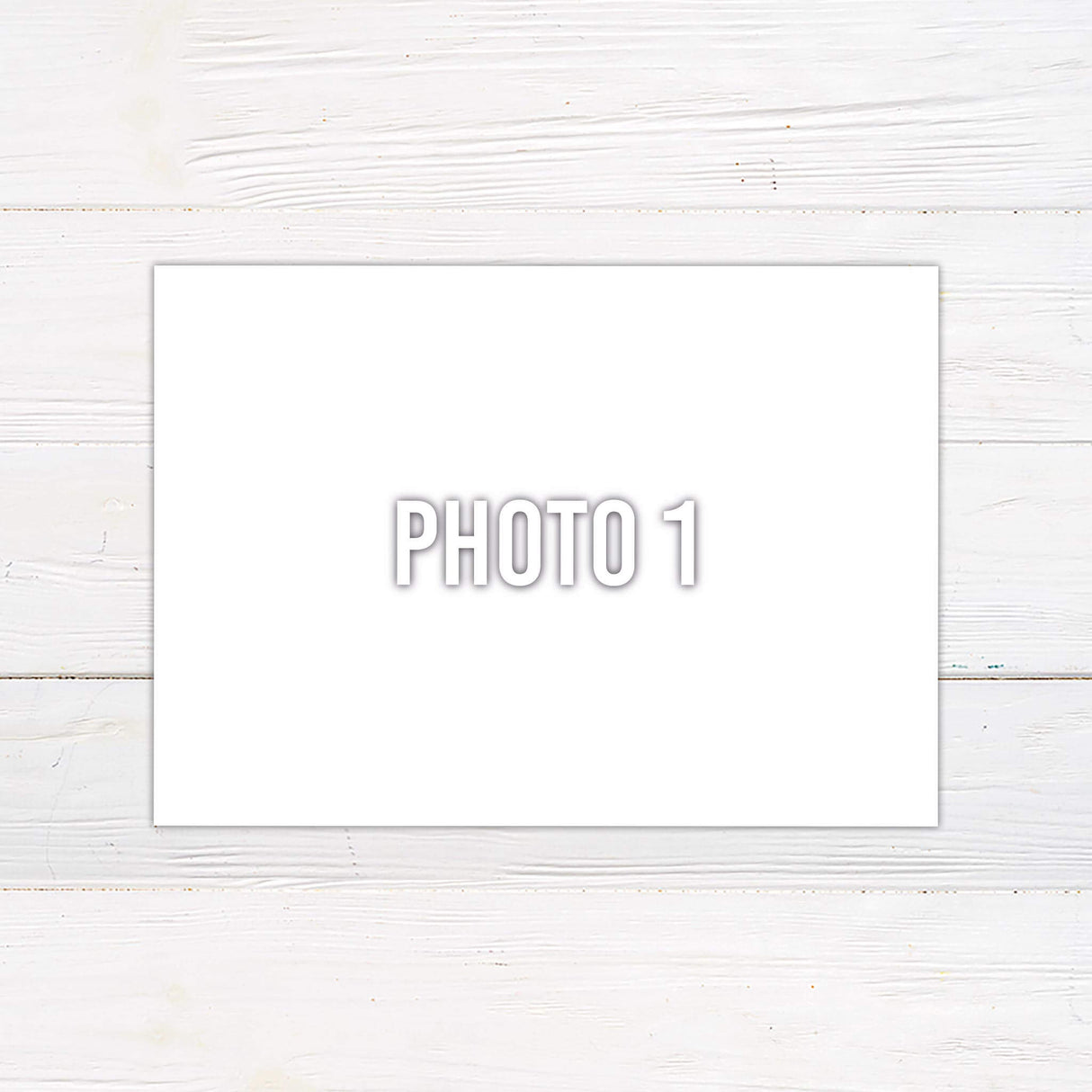 Template for Placeholder for Christmas Photo Card image