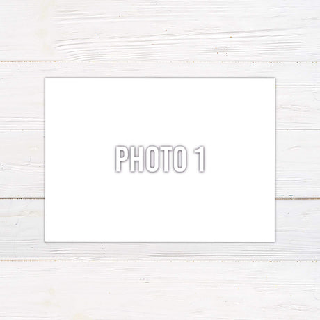 Template for Placeholder for Christmas Photo Card image