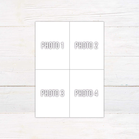 Photo Template 4 photos