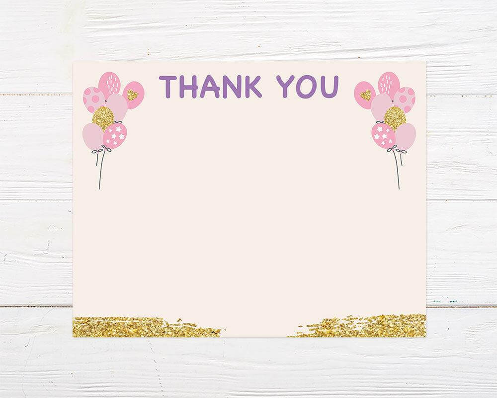 Photo Collage Party Thank You Card - goprintplus