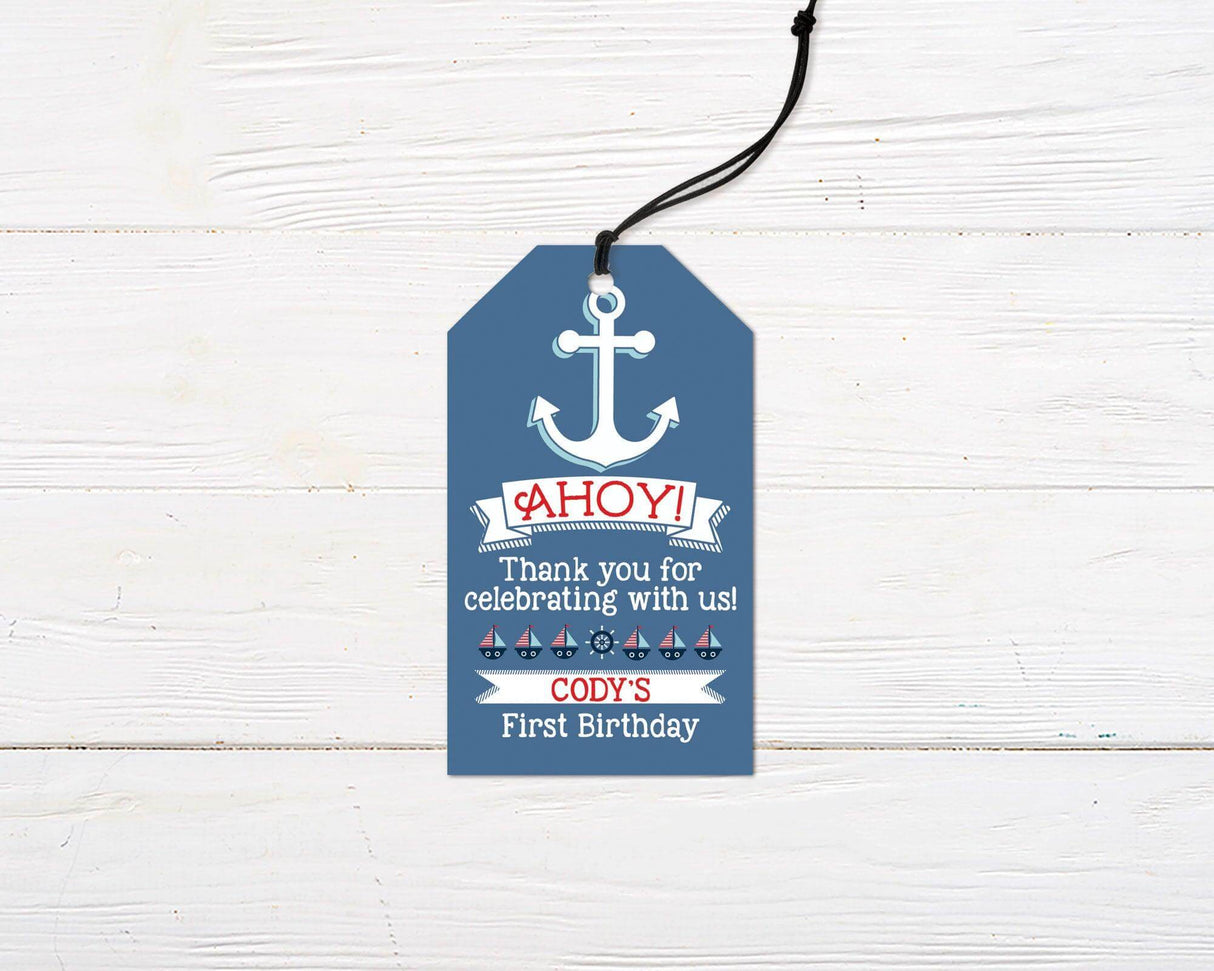 Photo Sailor Favor Tag - goprintplus