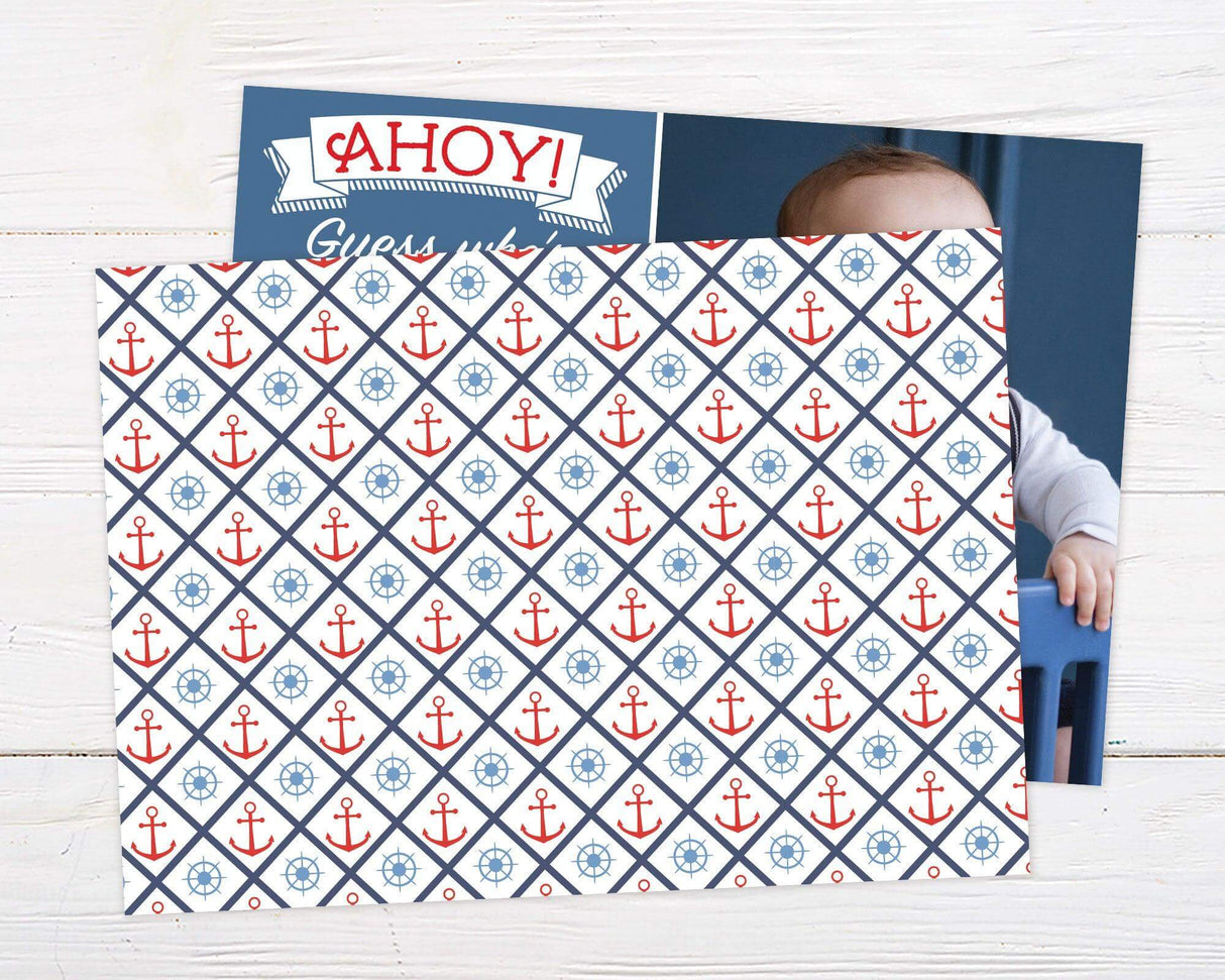 Photo Sailor Birthday Invitation - goprintplus
