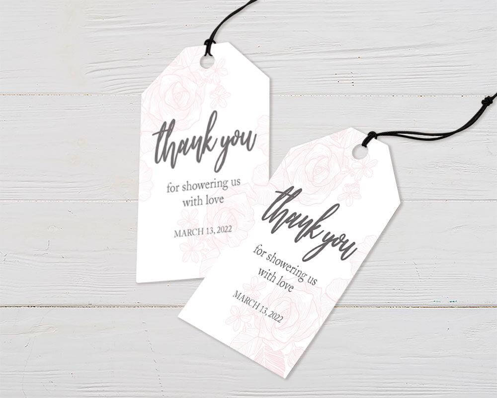 Pink Floral Shower - goprintplus