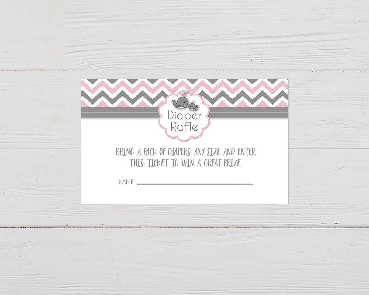 Pink Whales Baby Shower - goprintplus