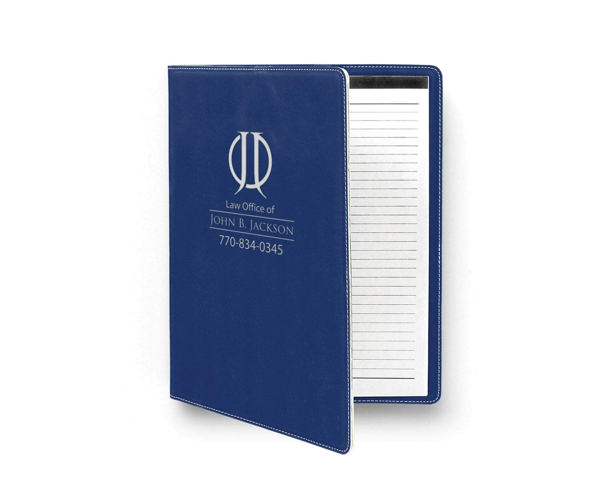 Leatherette Portfolio with Notepad - goprintplus