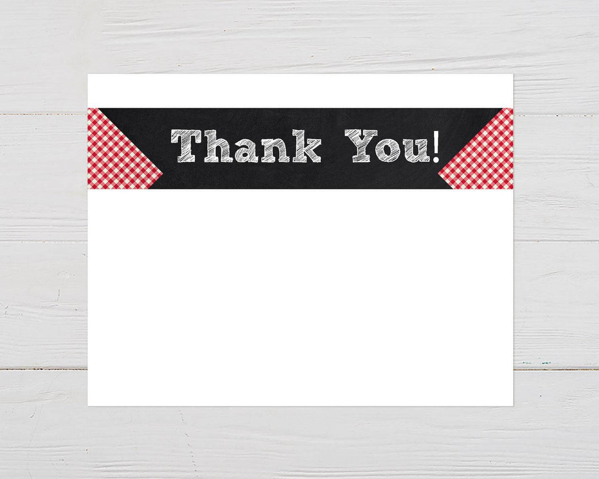 Pregger Kegger Thank You Card - goprintplus